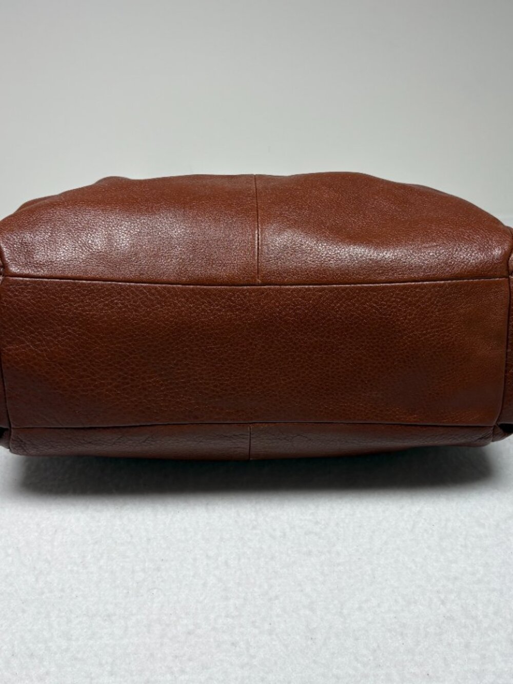 COACH Chestnut Leather Madison Phoebe Triple Compartment Shoulder Hobo Chic Bag - Picture 3 of 14